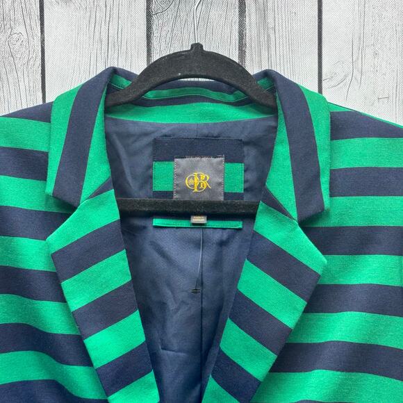 Outback Red Navy And Green Striped Blazer Size Large - Picture 2 of 4